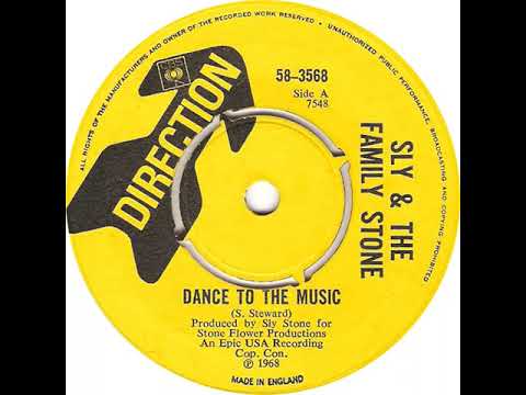 UK New Entry 1968 (157) Sly & The Family Stone - Dance To The Music