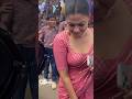 Anusree Hot Look In Pink Saree Anusree