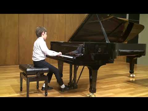 De Bach Au Jazz 2018 - Group B 1st Prize: Szokolay Dominik, 10 years, Hungary