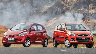 2015 Maruti Suzuki Alto K10 vs Hyundai Eon 1.0 in India