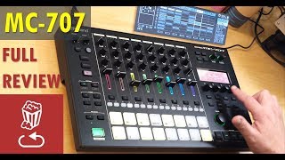 Video thumbnail for Review: Roland MC707 // Sound design // Live looping // Pros and cons (MC-707) by loopop