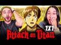 Attack On Titan Episode 1 Reaction First Time Watching AOT Season 1 Episode 1