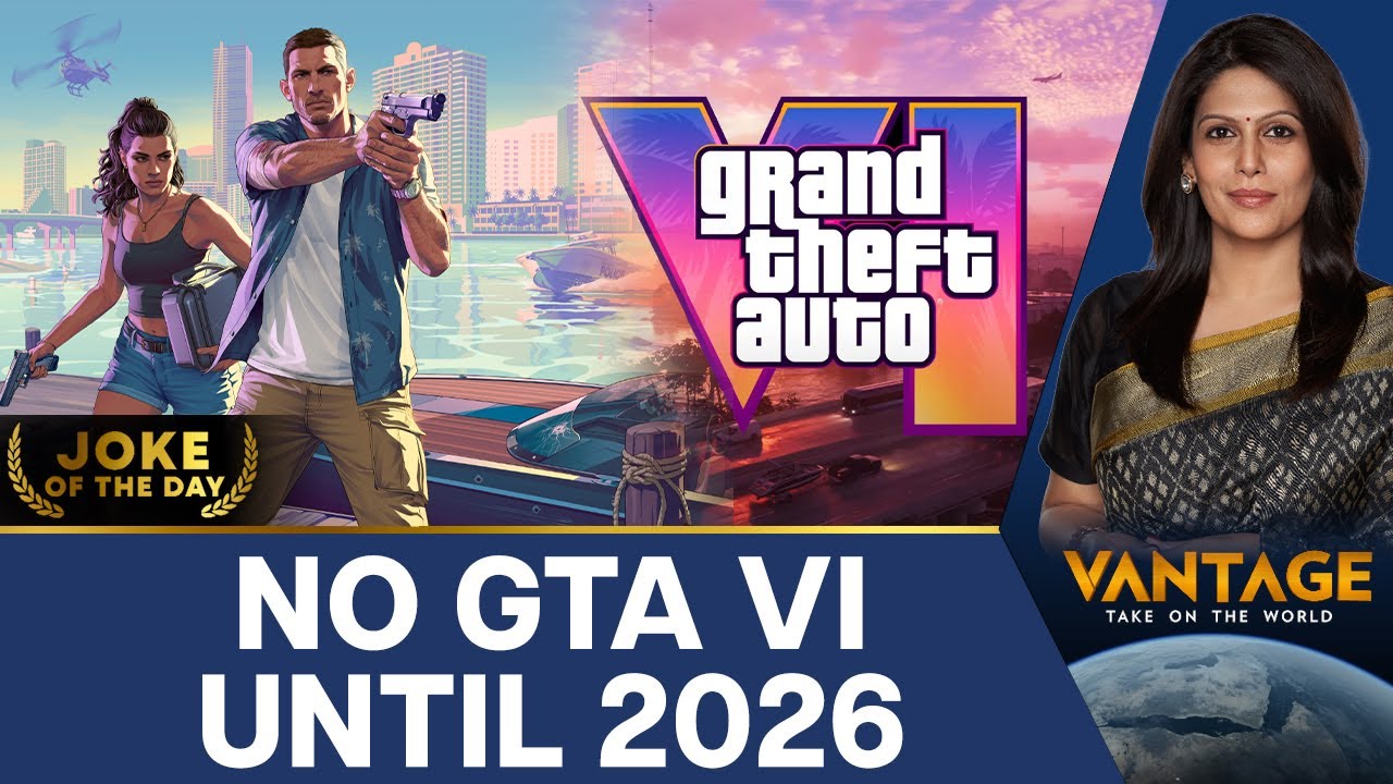 Gamer Meltdown as GTA VI Delayed Again | Vantage with Palki Sharma
