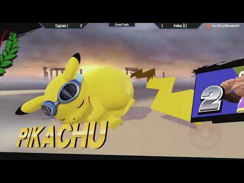 Shinespiked 10 - Captain L (Pikachu) vs Irakaz (Diddy) - Pro Grand Finals