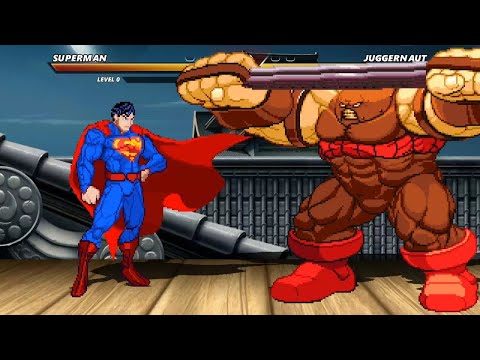 SUPERMAN vs JUGGERNAUT - Highest Level Incredible Epic Fight!