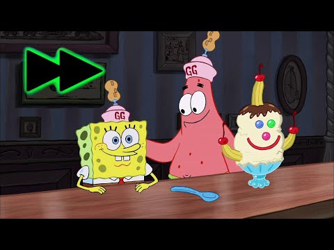 SpongeBob Movie but every time a new character comes on screen it gets faster