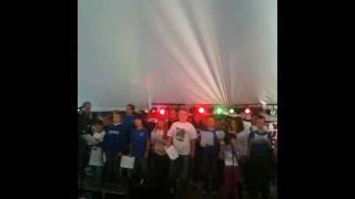 preview picture of video 'Schoharie children sing We Will Rebuild after losing homes'