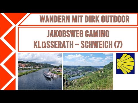 Jakobsweg Camino: Klüsserath - Schweich (7) | Wandern an der Mosel | Dirk Outdoor | # 25