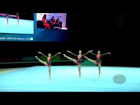Ukraine (UKR) - 2018 Acrobatic Worlds, Antwerpen (BEL) - Balance  Women's Group