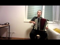 Russian waltz on button accordion (Мой ласковый и нежный ...