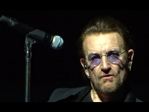 U2 - 2018 - Get Out Of Your Own Way & American Soul (HD) - Boston 6-22-2018 (Sec21 Row 1 Seat 1)