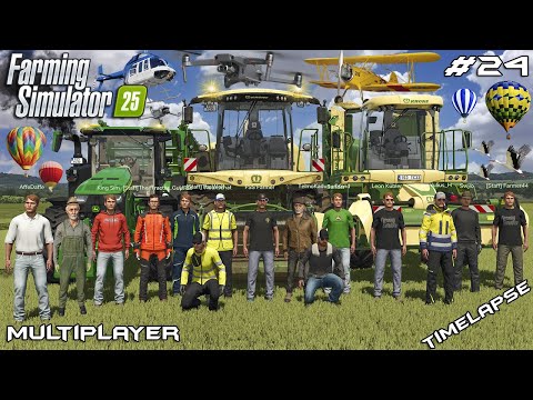 INSANE 5,000,000L SILAGE HARVEST - 🤑🤑 | HORSCH AgroVation | Farming Simulator 25 Multiplayer | EP 24