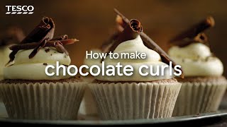 How to make chocolate curls