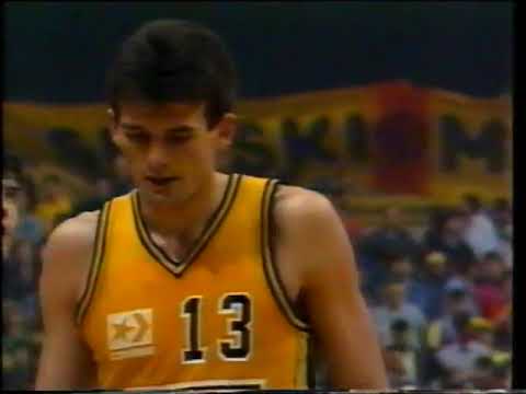 PJ u kosarci 1990 91   POP 84   Partizan   1  utakmica finala