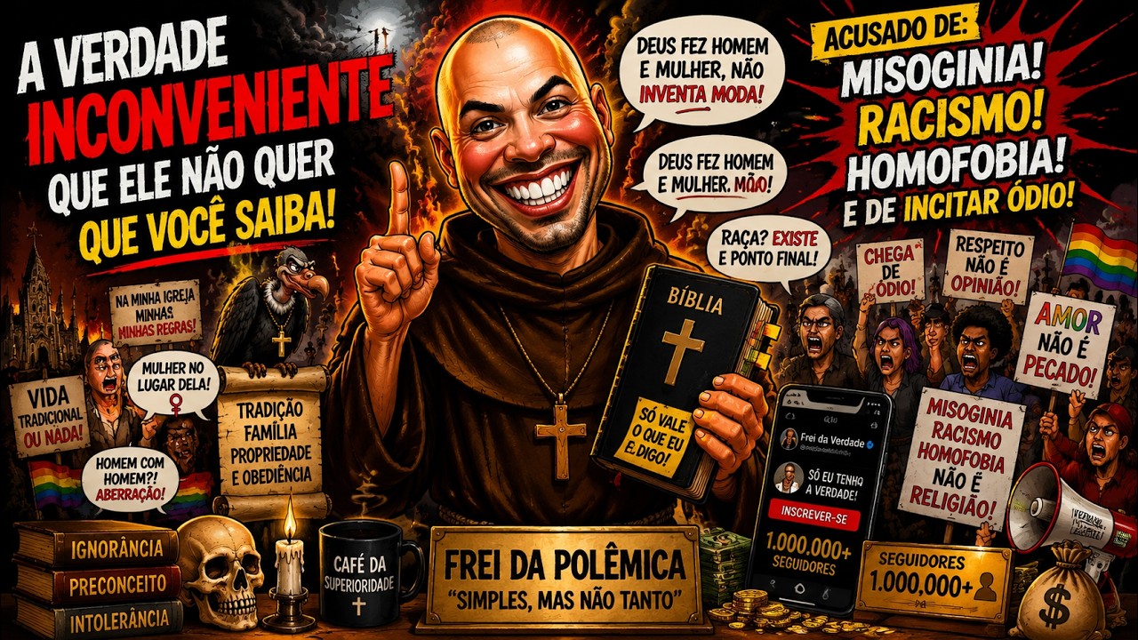 Bate Papo Semanal - Frei Gilson desmascarado por um seminarista. E agora, vão passar pano?