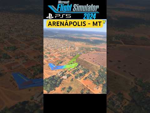 ✈️ SOBREVOO EM ARENÁPOLIS – MT | FLIGHT SIMULATOR 2024 – PS5 4K