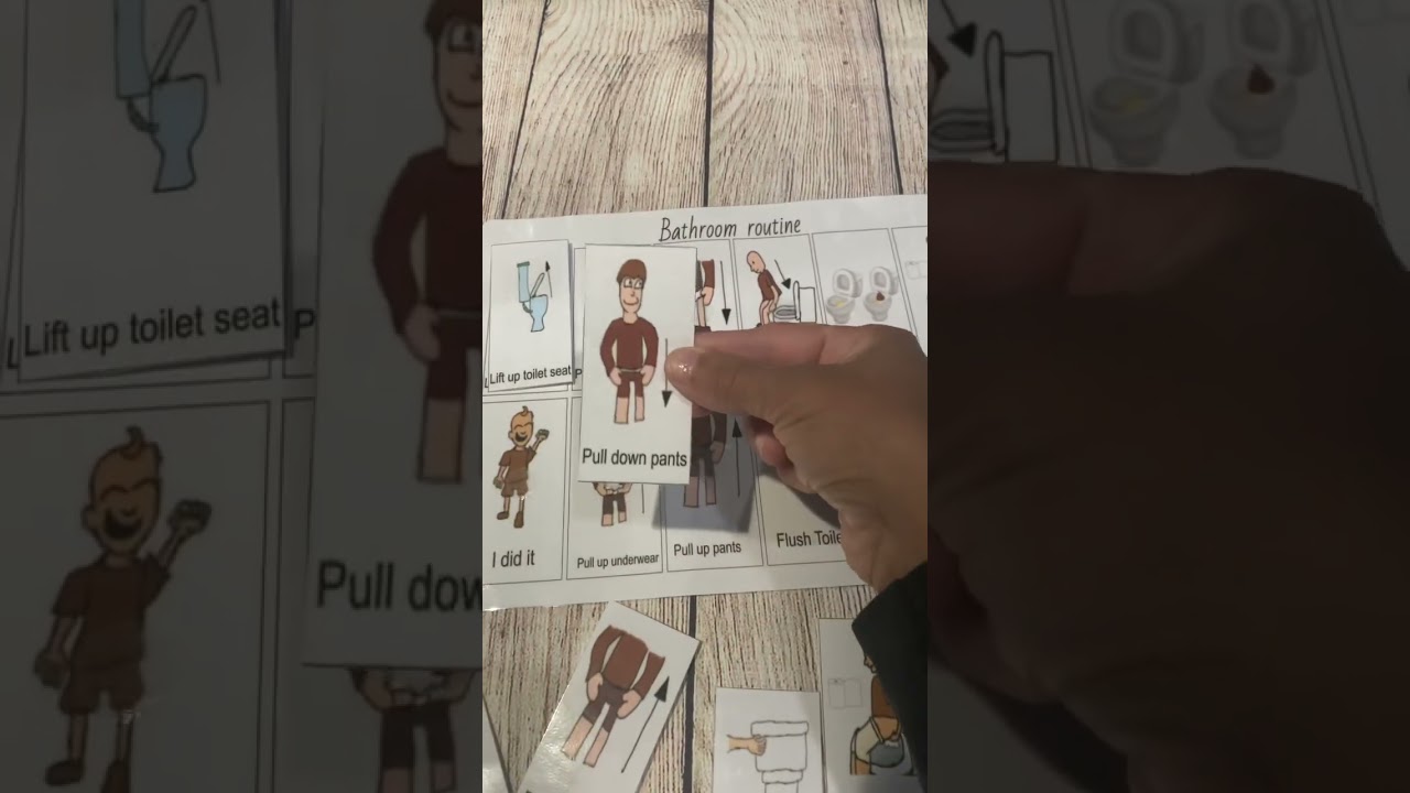 day in my life Etsy studio demo, Boy potty training chart, bathroom schedule routine