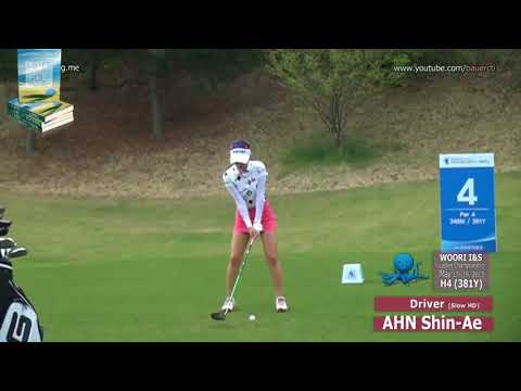 1 Step To Better Golf | Shin Ae Ahn golf swing from face on
