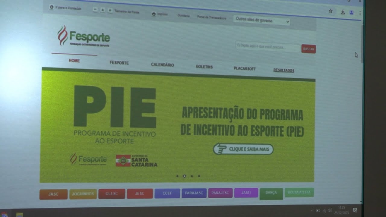Encontro com os dirigentes esportivos