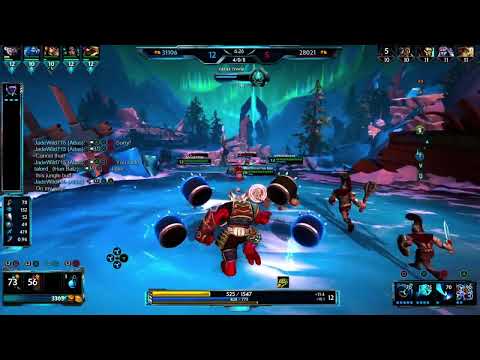 SMITE ASSAULT RAIJIN OP COMBO ONE SHOT BUILD!!!1