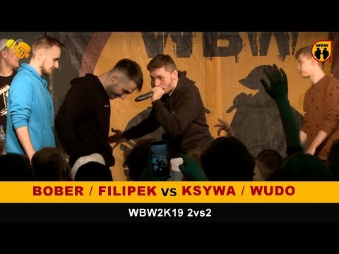 Bober/Filipek 🆚 Wudo/Ksywa 🎤 WBW 2019 2vs2 (freestyle rap battle) Finał