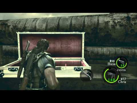 Resident evil-5 walkthrough part-8 ch 3-3 Oilfield drilling facillities !!