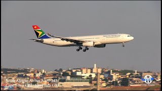 Aeroporto de Guarulhos Agitado com Várias Decolagens e Pousos Belíssimas Dominando Toda Pista✔