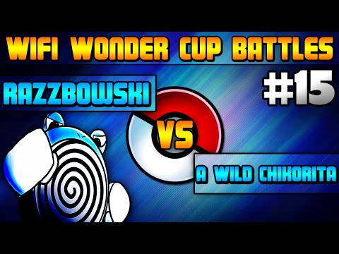 Pokemon X and Y Wifi Battle- WonderCup #15 vs @AWILDCHIKORITA- Pokemon X and Y WonderCup Battle