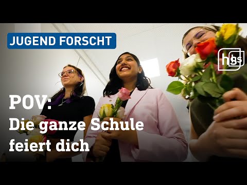 „Bist du die von Jugend forscht?“ - Diese Erfindung brachte Sieg und Fame  | hessenschau