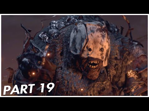 RESIDENT EVIL 4 REMAKE Walkthrough Gameplay Part 19 - ARMORED GAINT BOSS (PS4)