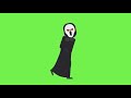 Green Screen Ghost Face Scream