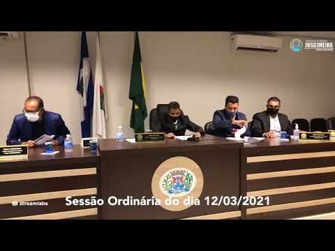 Sessão Ordinária do dia 12/03/02021 - Câmara Municipal de Juscimeira-MT