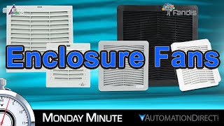 Enclosure Fan Assembly: exhaust, 414 CFM, 115 VAC operating