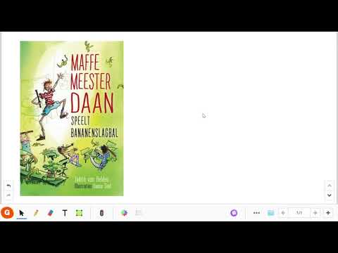 Maffe meester Daan voorleesboek Hoofdstuk 1