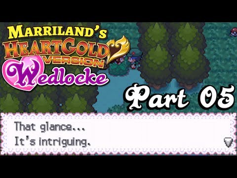 Pokemon HeartGold Wedlocke, Part 05: That Glance...!