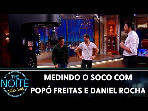 Medindo o soco com Popó Freitas e Daniel Rocha | The Noite (04/11/19)