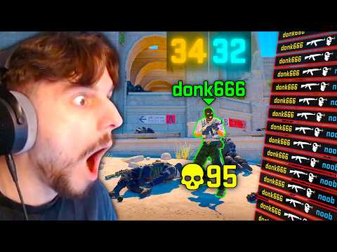 I Spectated a 95-KILL FACEIT MATCH by DONK...