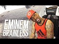 DID EM RHYME ORANGE?! | Eminem - Brainless (REACTION!!!)