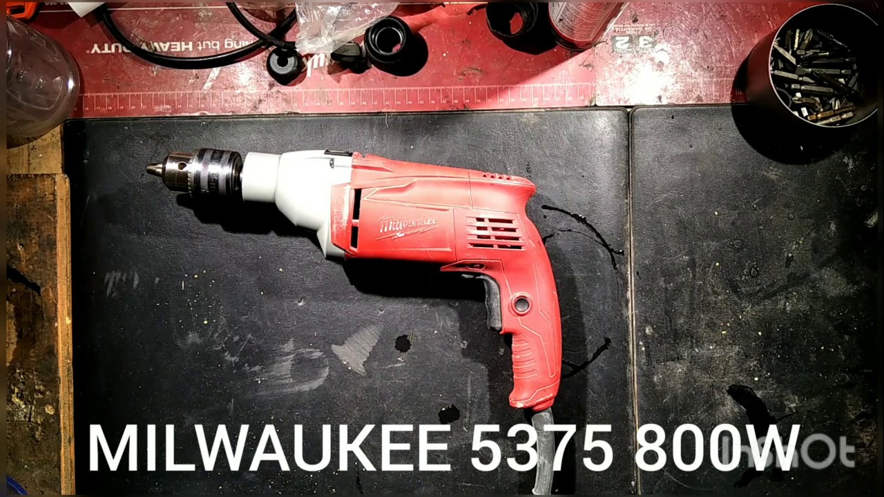 MILWAUKEE 5375 800W 13MM - Review en español por Gonzalo Zapata.
