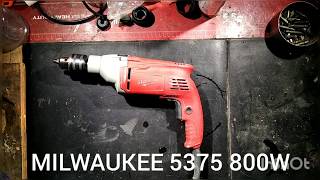 MILWAUKEE 5375 800W 13MM - Review en español por Gonzalo Zapata.