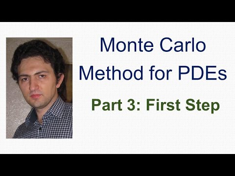 Monte Carlo Method for PDEs - Part 3: First Step