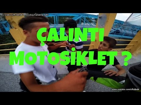Çalıntı CBR 125 Üstündeki Çocukları Takip Ettim Ve Olaylar