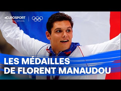 JEUX OLYMPIQUES - Les médailles de Florent Manaudou à Londres (2012), Rio (2016) et Tokyo (2020)