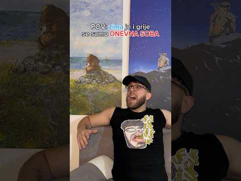 Zimi se grije samo DNEVNA SOBA