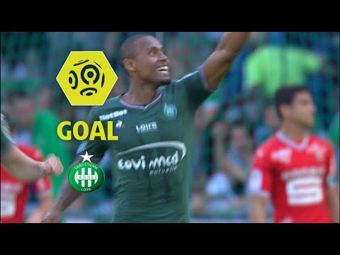 Goal Gabriel SILVA (45' +2) / AS Saint-Etienne - Stade Rennais FC (2-2) / 2017-18