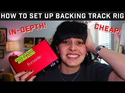 How to set up Backing Tracks & Click | CHEAP & IN-DEPTH