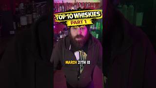 Top 10 Whiskies… Part 1 🥃🔥 #whiskey #homebar