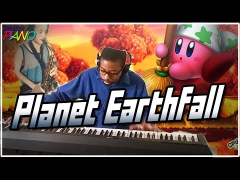 ♪ Planet Earthfall Piano & Sax Cover (ft Brandon Skelton)