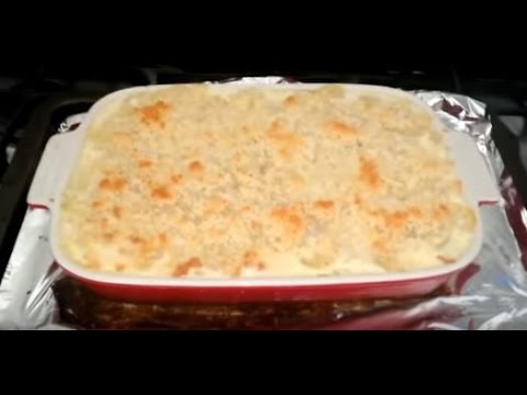 Gateau de batatas com espinafre