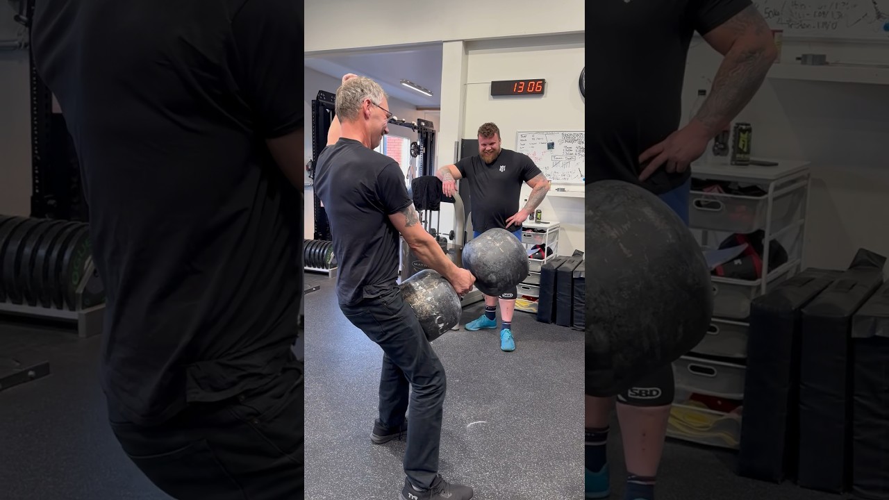 Worlds Strongest Dad Strength ft. Stoltman Brothers